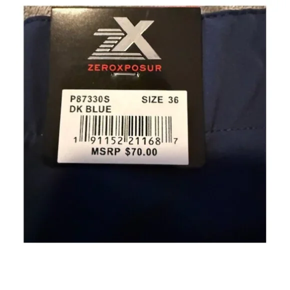 ZeroXposur Shorts Men's Size 36 NWT - Picture 6 of 6